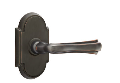 Emtek Wembley Lever with Style 8 Rosette in Oil Rubbed Bronze