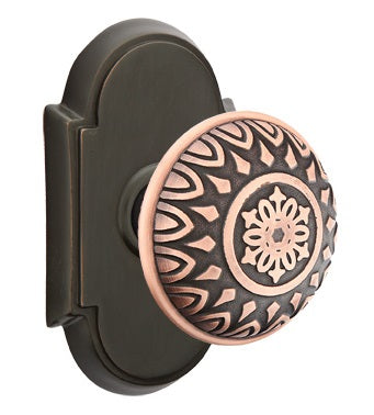 Emtek Lancaster Knob - #8 Rosette