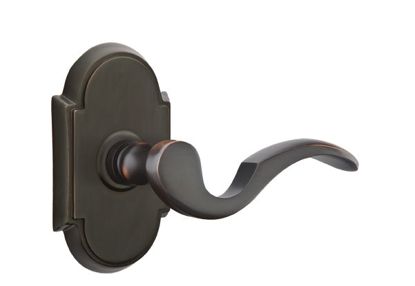 Emtek Cortina Lever Oil Rubbed Bronze-Style 8 Rosette