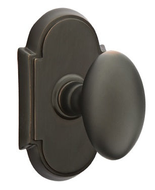 Emtek Egg Interior Mortise Knob with #8 Rosette