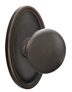 Emtek Providence Knob - Oval Rosette