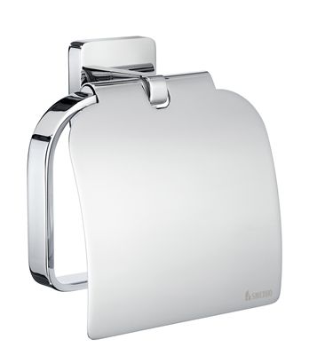 Smedbo Ice Toilet Roll Holder with Cover OK3414 Polished Chrome