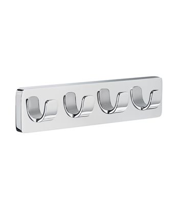 Smedbo Ice Quadruple Towel Hook OK359 Polished Chrome