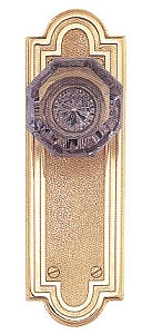 Emtek Belmont Sideplate - Violet Old Town Door Knob