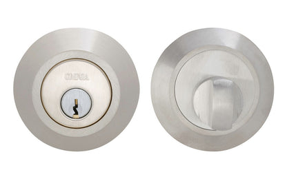 Omnia Stainless Steel Single Cylinder Deadbolt Style D9000