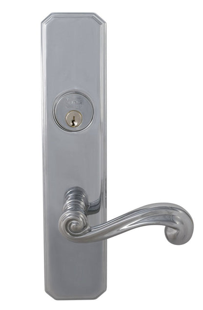 Omnia Max Steel Mortise Sideplate Lock Style 11055