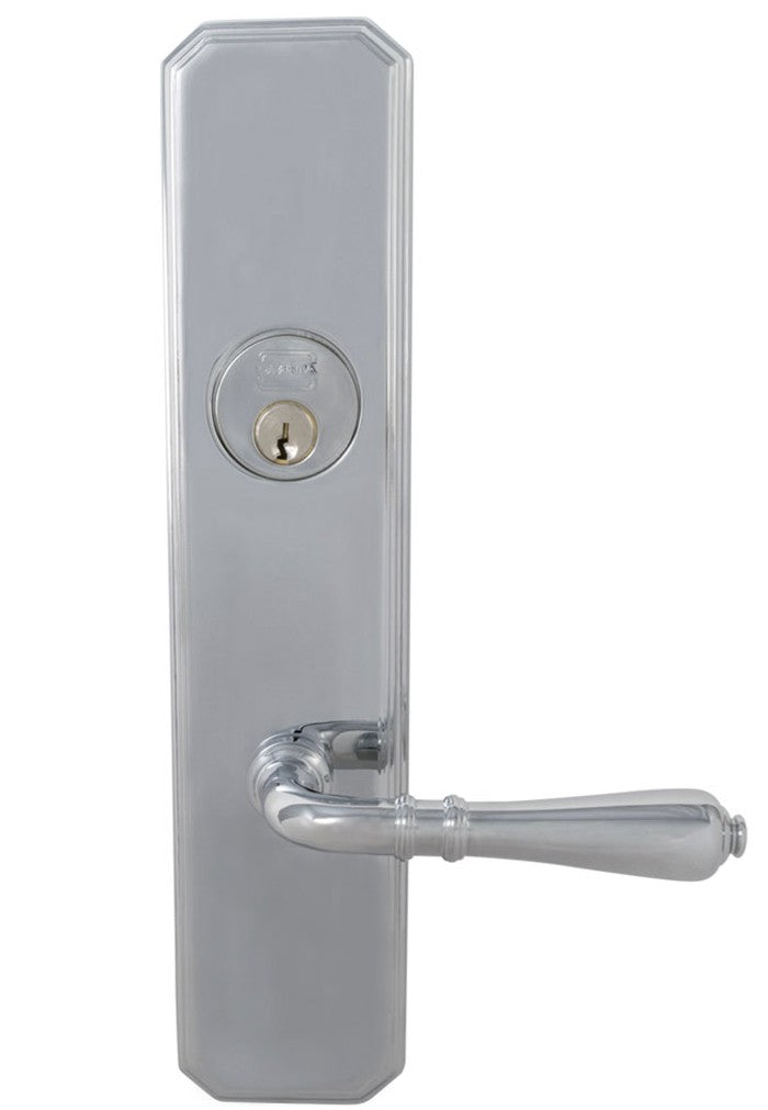 Omnia Max Steel Mortise Sideplate Lock Style 11752