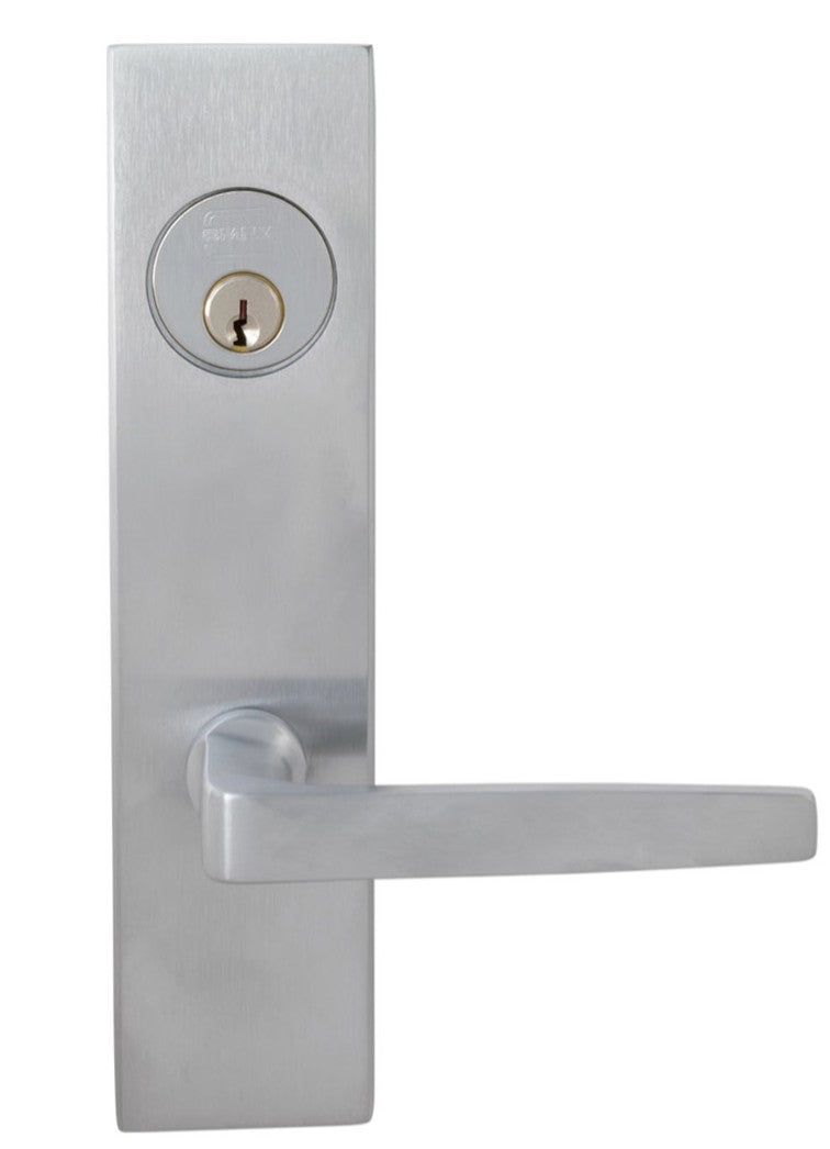 Omnia Max Steel Mortise Sideplate Lock Style 4036