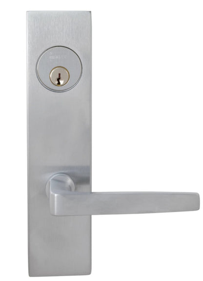 Omnia Max Steel Mortise Sideplate Lock Style 4036