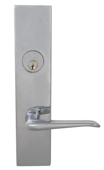 Omnia Max Steel Mortise Sideplate Lock Style 12042