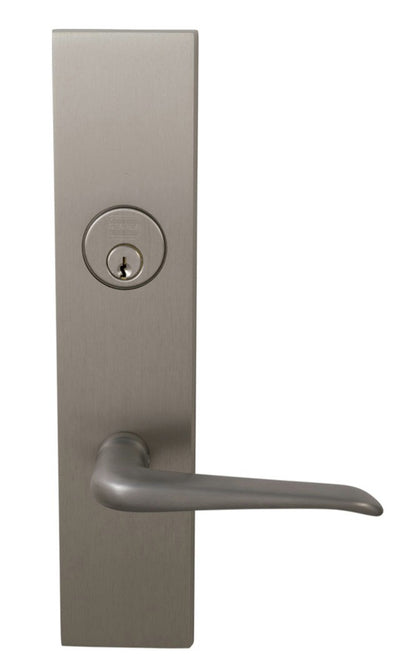 Omnia Max Steel Mortise Sideplate Lock Style 12042