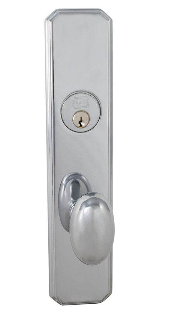 Omnia Max Steel Mortise Sideplate Lock Style 11432