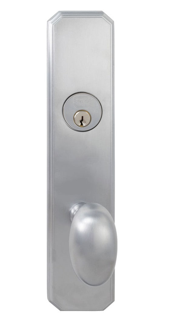 Omnia Max Steel Mortise Sideplate Lock Style 11432