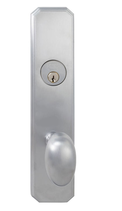 Omnia Max Steel Mortise Sideplate Lock Style 11432