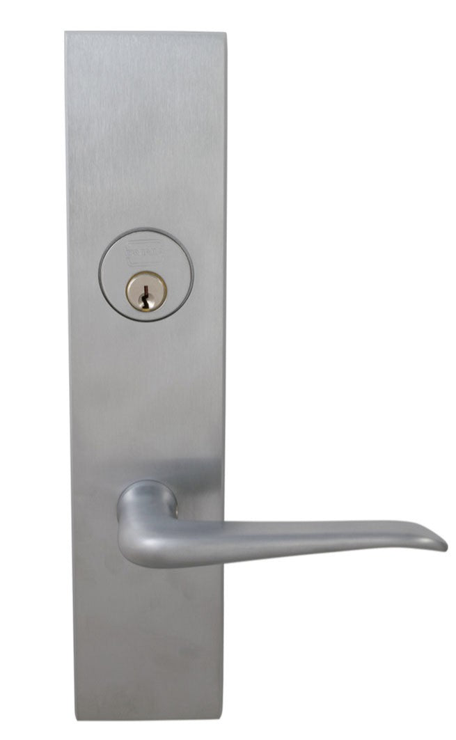 Omnia Max Steel Mortise Sideplate Lock Style 12042