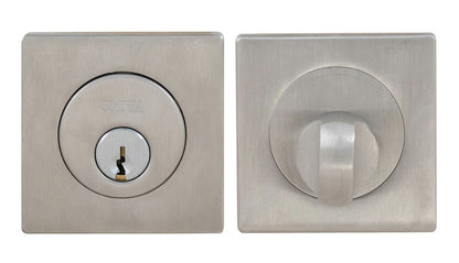 Omnia Stainless Steel Single Cylinder Deadbolt Style D9000S