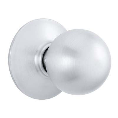 Schlage Orbit Doorknob in Satin Chrome