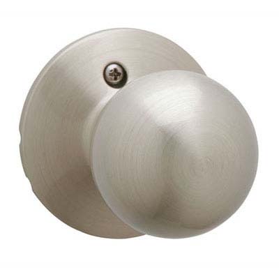 Schlage Orbit Doorknob in Satin Nickel