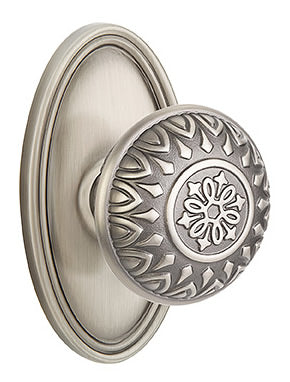 Emtek Lancaster Knob - Oval Rosette