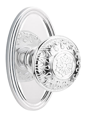 Emtek Lancaster Knob - Oval Rosette
