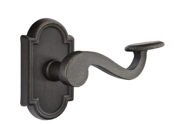 Emtek Padua Lever with Style 11 Rosette - Medium Bronze