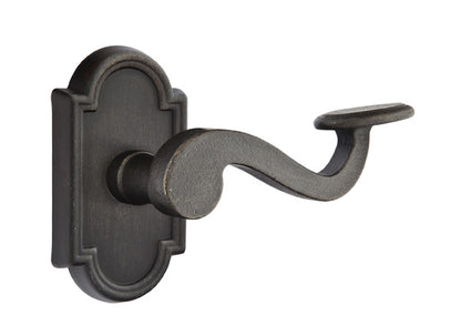 Emtek Padua Lever with Style 11 Rosette - Medium Bronze