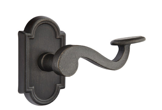 Emtek Padua Lever with Style 11 Rosette - Medium Bronze