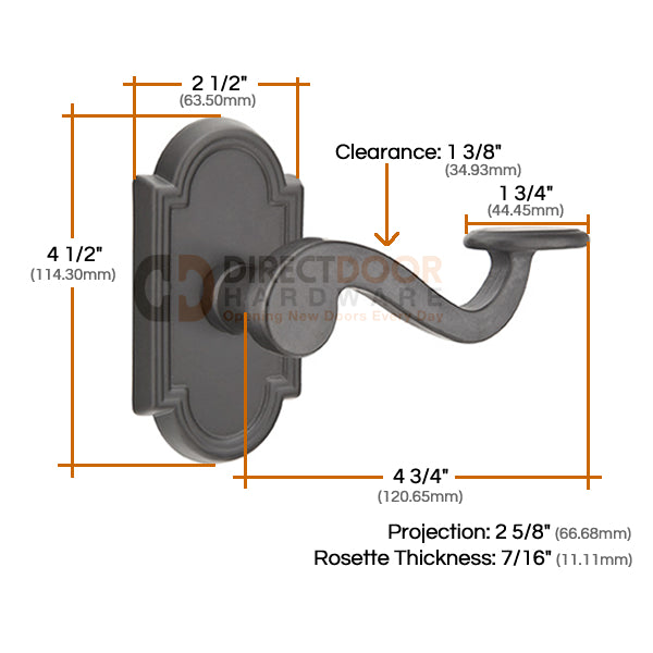 Emtek Lost Wax Padua Lever Handle with Style 11 Rosette