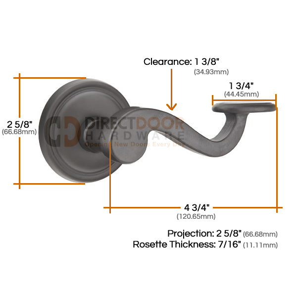 Emtek Lost Wax Padua Lever Handle with Style 12 Rosette