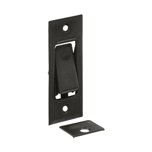 Deltana PDB42 Pocket Door Bolt  - Oil Rubbed Bronze