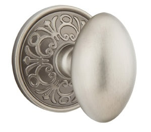 Emtek Egg Knob - Lancaster Rosette