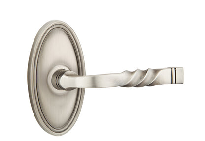 Emtek Santa Fe Lever Pewter-Oval Rosette