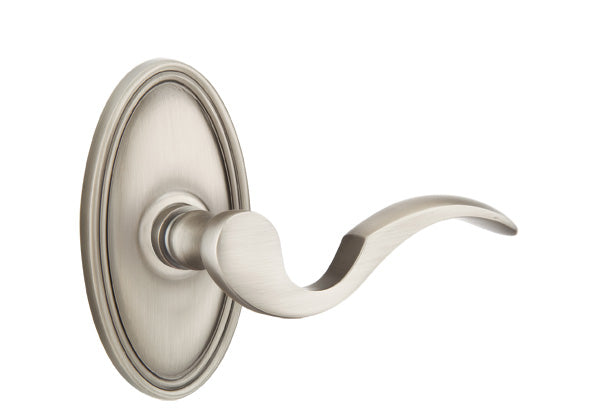 Emtek Cortina Lever Pewter-Oval Rosette