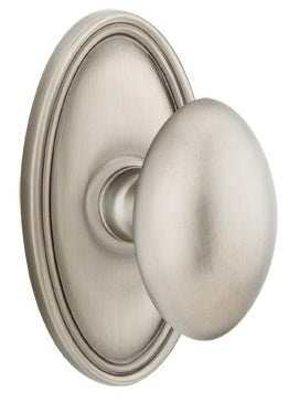 Emtek Egg Knob - Oval Rosette