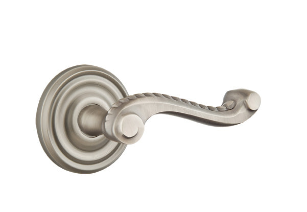 Emtek Rope Lever Pewter-Regular Rosette