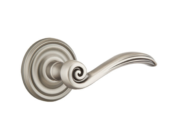 Emtek Elan Lever Pewter-Regular Rosette
