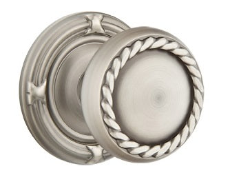 Emtek Rope Knob - Ribbon and Reed Rosette