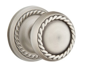 Emtek Rope Knob Pewter Rope Rosette