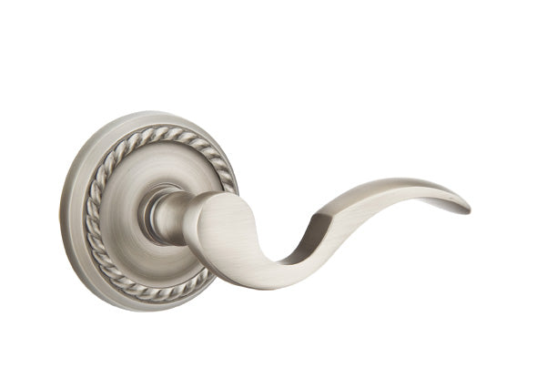 Emtek Cortina Lever Pewter-Rope Rosette