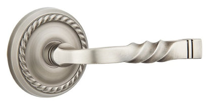 Emtek Santa Fe Lever Pewter-Rope Rosette