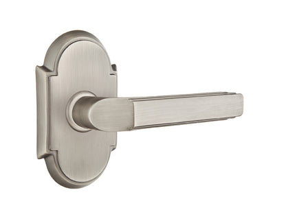 Emtek Milano Lever Pewter-Style 8 Rosette