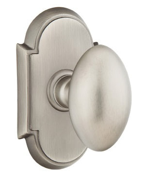 Emtek Egg Interior Mortise Knob with #8 Rosette