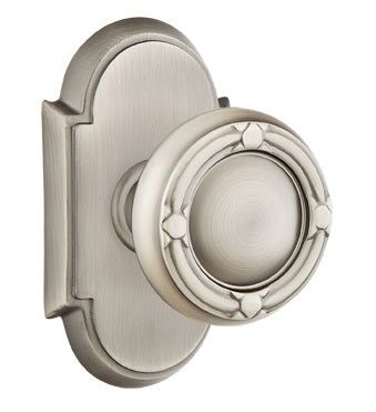 Emtek Ribbon and Reed Knob - #8 Rosette