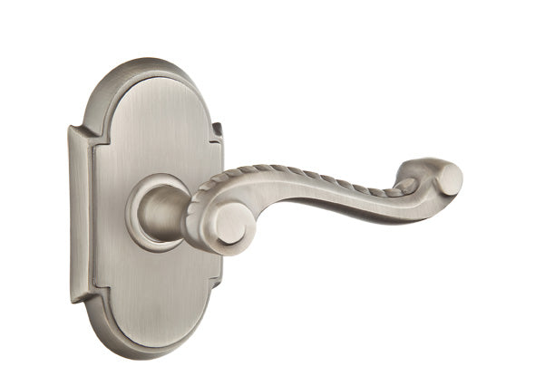Emtek Rope Lever Pewter-Style 8 Rosette
