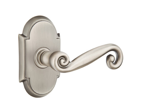 Emtek Rustic Lever Pewter-Style 8 Rosette