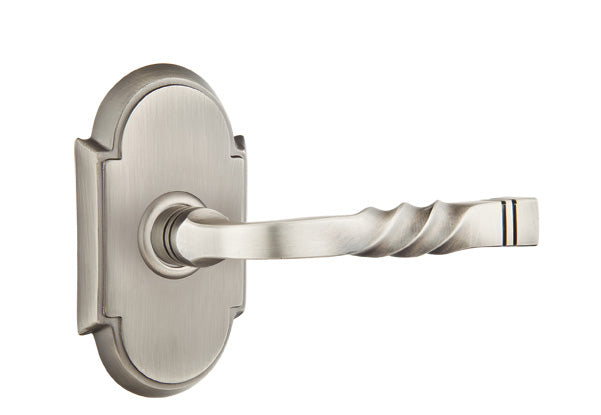 Emtek Santa Fe Lever Pewter-Style 8 Rosette