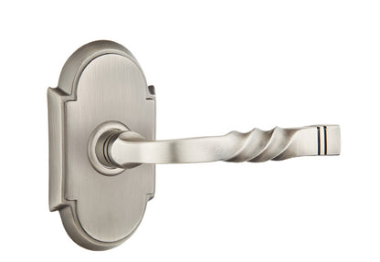 Emtek Santa Fe Lever Pewter-Style 8 Rosette