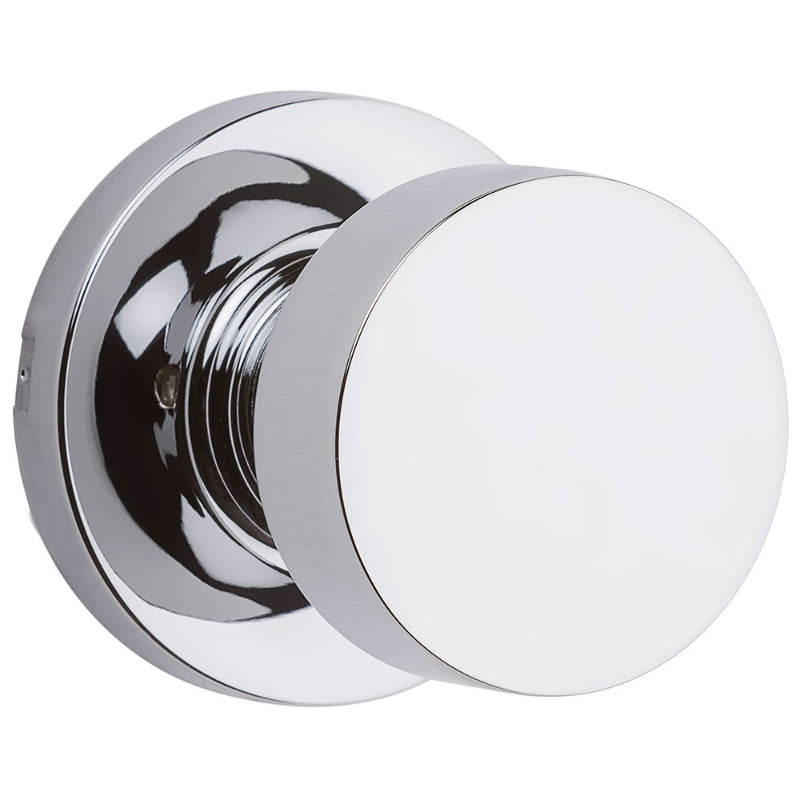 Kwikset Pismo Door Knob - Polished Chrome