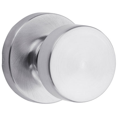 Kwikset Pismo Door Knob - Satin Chrome