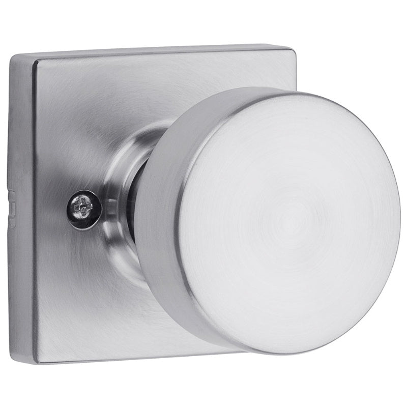 Kwikset Pismo Modern Knob with Square Rosette